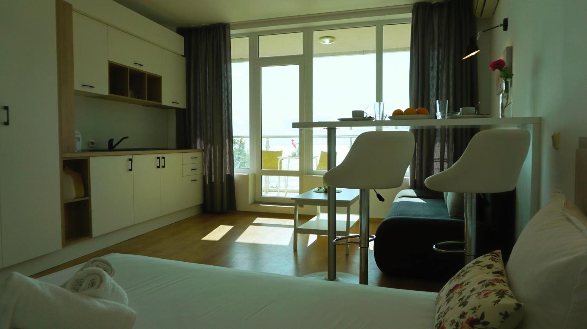 Плажни Апартаменти Силвър Бийч - Silver Beach Sea Apartments Byala  Kamer foto